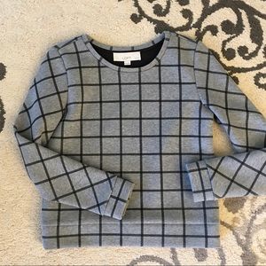 🛍🎁 Loft Windowpane Top XXS Petite